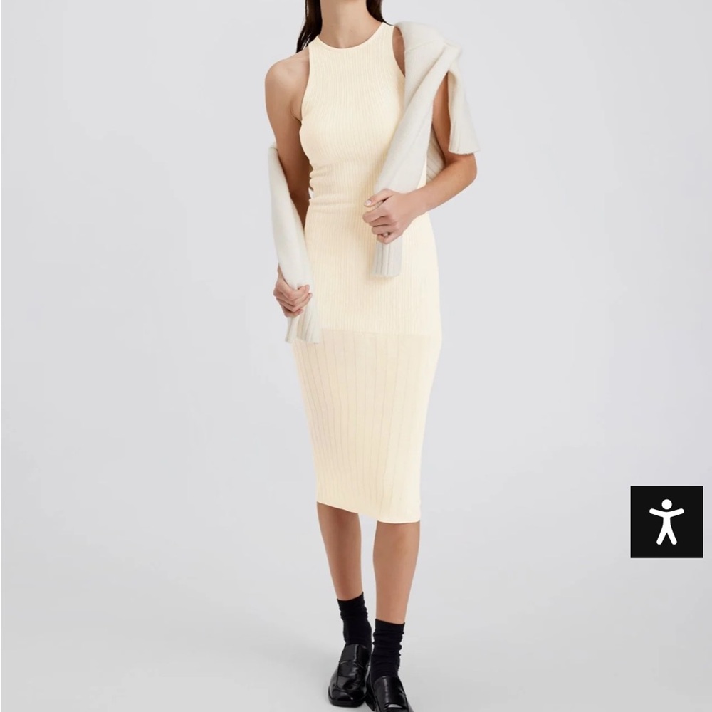 Solid and Striped Varena Knitted Dress NWOT